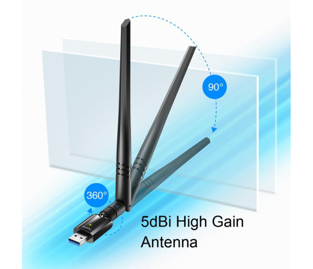 Cudy WU1400 (1300Mb/s a/b/g/n/ac) - 1110342 - zdjęcie 2